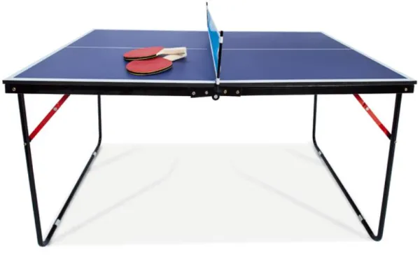Odin Bordtennisbord 137x76x67cm - 12mm MDF - inkl. 1 nett, 3 baller og 2 racketer