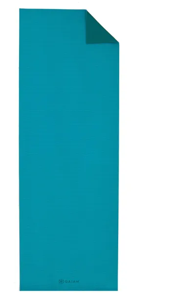 Gaiam Turquoise Sea 2 farge Yogamatte 3mm